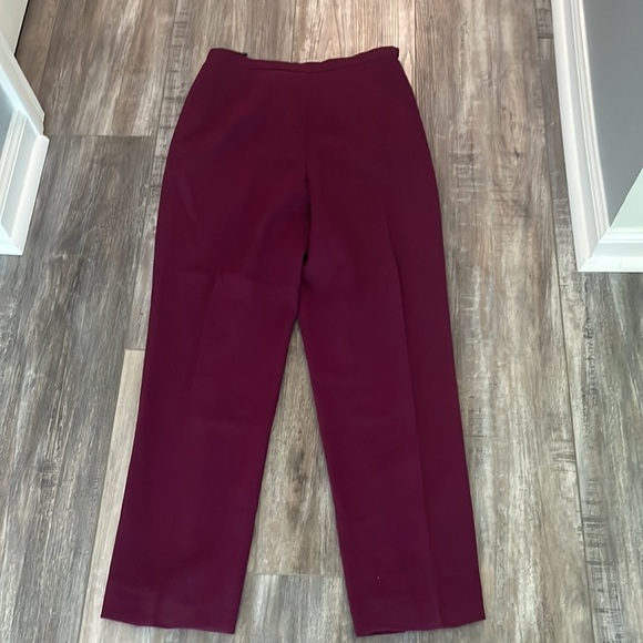 Talbots Raspberry Wool Suit - Picture 12 of 15